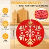 2 Pack Pie Crust Cutter, Heart Design & Semi Circle