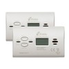 2 x Kidde 7DCO Carbon Monoxide Alarms - Digital Display