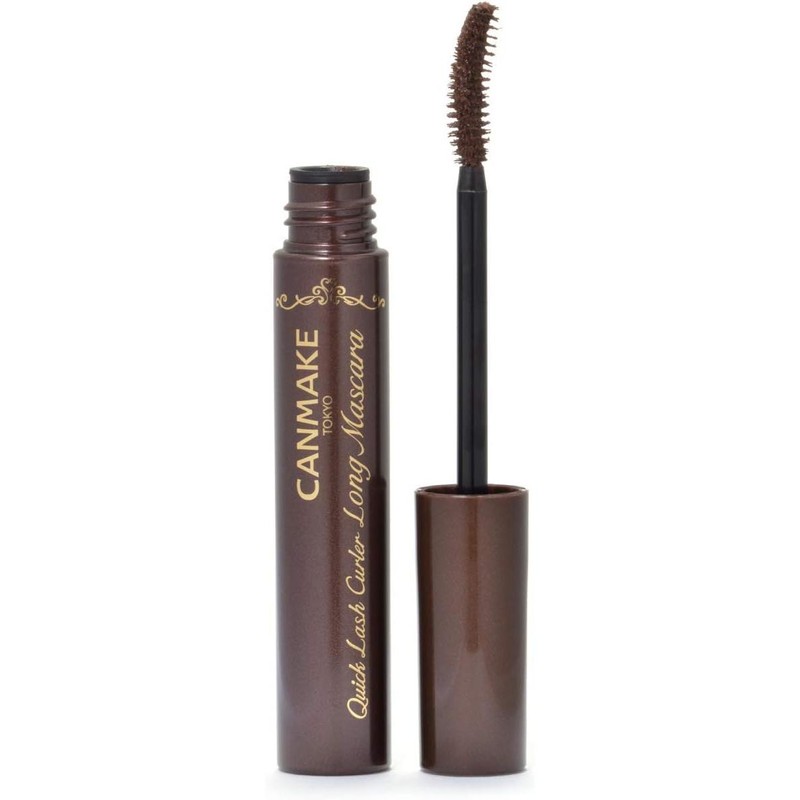  Canmake Quick Lash Curler Long Mascara 02 Brown 6.5g