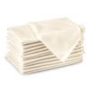 Encasa Cotton Cloth Napkins | Set of 12 | Size