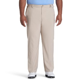 IZOD Men's Big & Tall Golf SwingFlex Straight Fit Pant, Red Khaki, 44W x 32L Big Tall