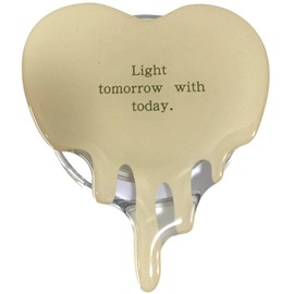 Heart Motif Magnetic Suction Magnet Folding Smartphone Grip Sockets MagSafe Korean Smartphone Ring Stand Grip Tock Ring Smartphone Drop Prevention Mobile Ring Grip Cute (Melty Heart (Beige)