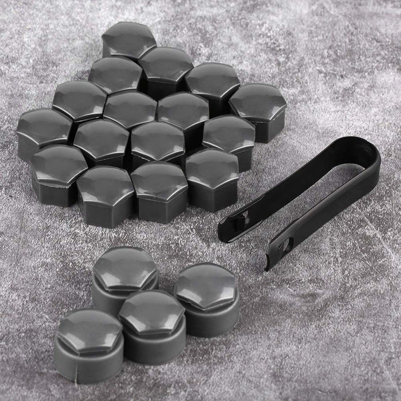 Tapa del borde de la tuerca de la rueda, 20pcs
