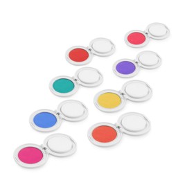 Navaris Children's Hair Chalk Hair Colour for Hair - 8 Hair Colours for Girls and Boys - Chalk Set for Strands - Water-soluble Washable