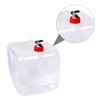 Sosoport 15l Camping Portable Water Bucket Collapsible and Lightweight Spigot