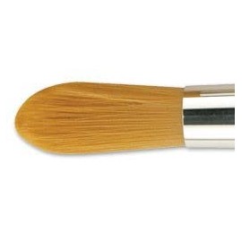 Creative Mark Mural Large Artist Brushes - Golden Taklon Paint Brushes for Acrylic Painting and Watercolor - Round #50