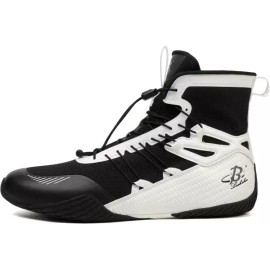 B LU SHOE 남성 복싱화 경량 하이탑 트레이닝화 스트링 ？ 파이터 LS508을 위한 서포트 짐 신발 [9] B LU SHOE Men's Boxing Shoes Lightweight High-Top Training Shoes String Support Gym Shoes for Fighter LS508 [9]