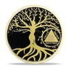 36 Year Sobriety Chip Tree of Life AA Medallion Recovery