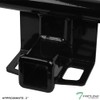 Class 3 III Black 2" Receiver Tube Rear Bumper Trailer