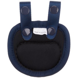 ZETT BLM65 Baseball Throat Guard (Short), Navy