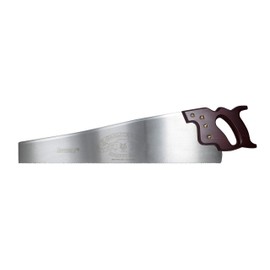 Lynx Garlick Thomas Flinn British 20” Crosscut Saw with Taper Ground Blade, Stained Beech Handle 10 TPI and Filed Crosscut