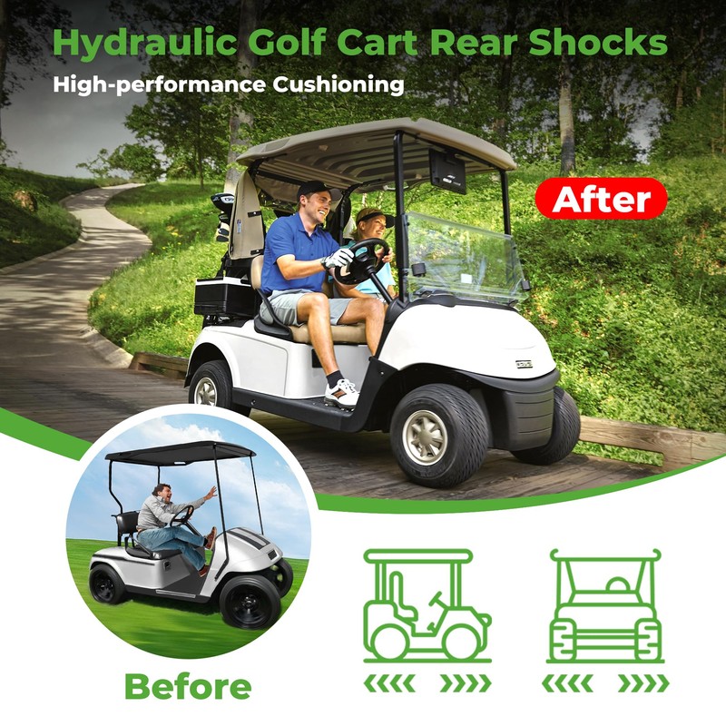 10L0L Golf Cart Shock Absorber Kit for EZGO RXV Gas