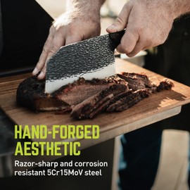 TRUE Primal Forge Outdoor Cutlery Set, Chopper Knife