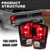 CNNELL Tail Lights Assembly Compatible with Toyota Tacoma 2016-2021 All