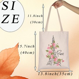 Paris Tote Bag Paris Gifts For Paris Lover Paris Travel Souvenirs Bags Paris France Themed Gifts Paris Travel Must Haves (Paris TOTE)