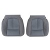 NLQR Driver and Passenger Side Bottom Replacement Seat Covers Colth
