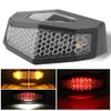 MACHSWON 12V Motorcycle LED Turn Signals Brake Stop Light Waterproof