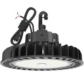 HYPERLITE UFO LED High Bay Light: 250W 36,250LM (145LM/W) 1-10V Dimmable, UL Listed 4000K High Bay LED Light for Shop Shopping Mall Exhibition Hall, Alternative to 1000W MH/HPS, 5-Year WNTY