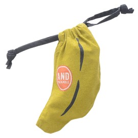 Techno Prime 69105 Packable Marche Bag, Eco Bag, Approx. 11.4 x 11.0 inches (29 x 28 cm), Banana Shape, Yellow