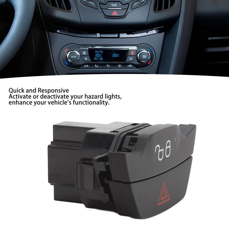 Hazard Light Button Lock Unlock Switch 1519127 Hazard Warning Light