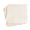 Caspari Moiré Paper Luncheon Napkins in Ivory - Two Packs