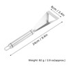 Fruit Vegetable Carving Knife Stainless Steel Triangular Shape Channel Knife