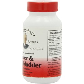 Dr. Christopher's Original Formulas Liver and Gall Bladder Formula Capsules, 100 Count