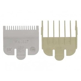 Ermila Wahl Aufsteckkamm-Set 1, 5+4, 5mm ws/gr