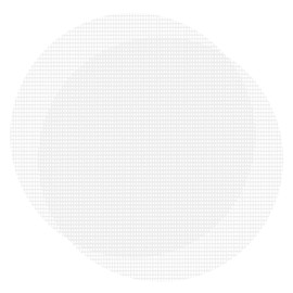 ONLYKXY 2pcs White Steamer Liners Reusable Round Non-stick Silicone Mesh Mat Pad for Home Kitchen Restaurant Bamboo and Metal Steamer Steamed Buns Dumplings Baking Pastry Mesh Mat (20cm/7.87inch)