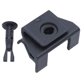 Rexka 5 Sets Bumper Cover Clips and Pin Retainers for Toyota Lexus 53879-50020 47749-50090 Corolla Highlander Sienna GS300 GS460 IS250 IS350