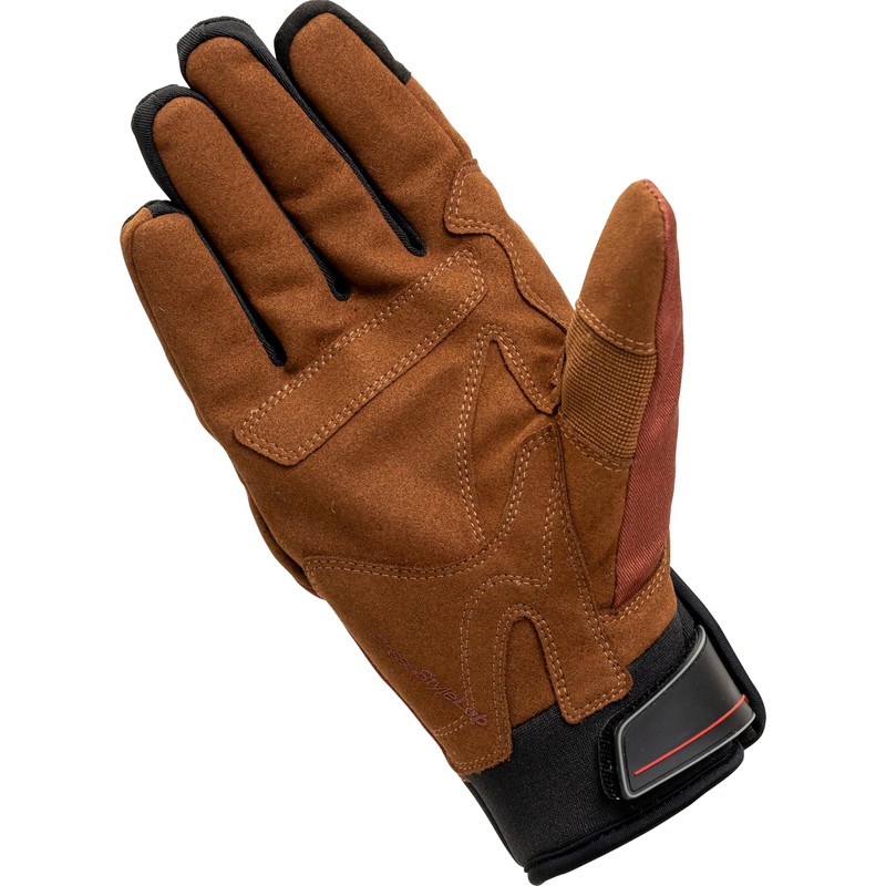 RossoStyleLab RSG372 Women's Winter Gloves Protective Light Winter Gloves Red
