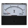 Heschen Rectangular Voltmeter Analogue Panel Volt Voltage Meter DH-670 DC0-15V