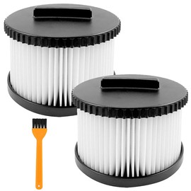 ANBOO 2 Pack DWV9330 HEPA Vacuum Filters Replacement for DeWalt DWV010 (8 Gallon) & DWV012 (12 Gallon) & DWV015 Vacuum Cleaners