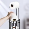 Meangood Toilet Paper Holder Stand and Tissue Paper Roll Dispenser