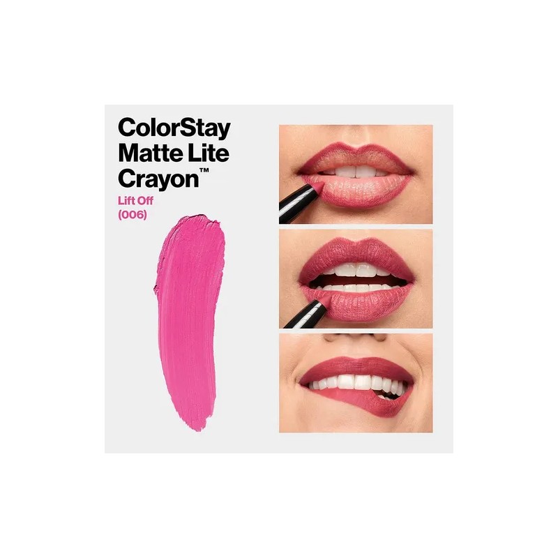 Labial En Crayon Revlon Colorstay Matte Lite Lift Off