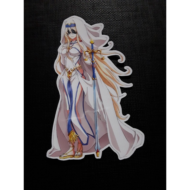 Sword Maiden from Goblin Slayer Glossy Sticker Anime Appliances, Walls,