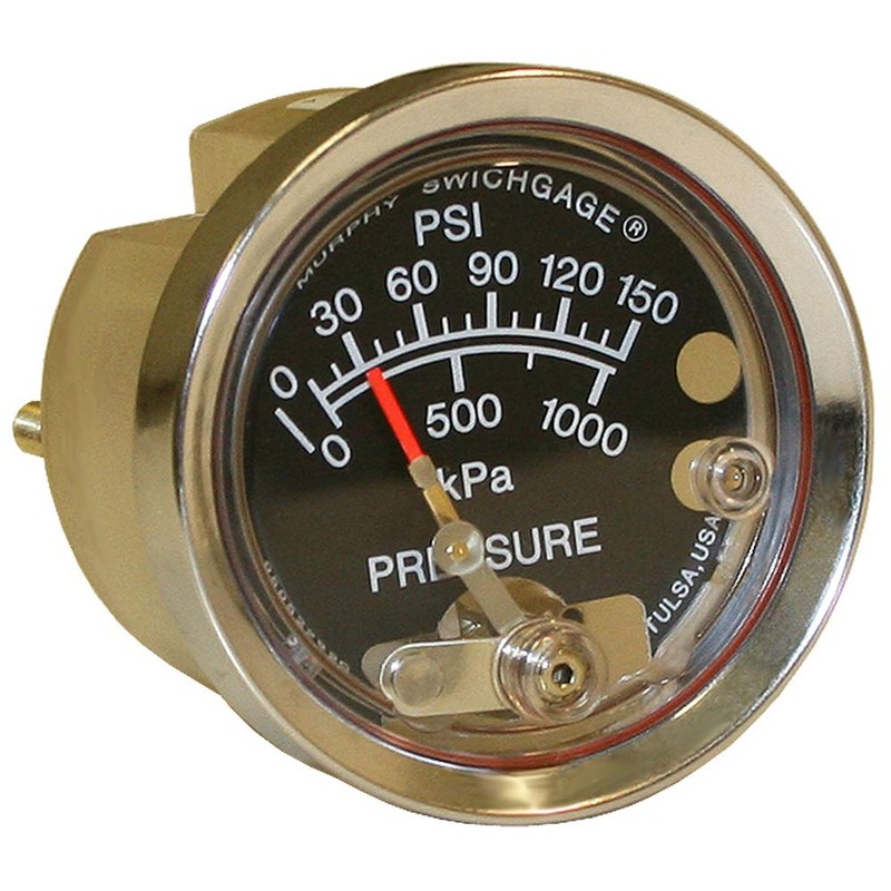 Murphy by Enovation Controls A20P-150 Pressure Swichgage (05704256)