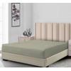 Low Profile Cotton Sateen Fitted Sheet Only (7-10 Inches) Twin