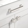 Asidrama 5 Pack 3.75 Inch(96mm) Brushed Satin Nickel Kitchen Cabinet