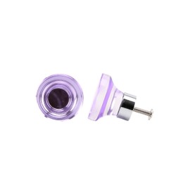 CGB Giftware | Purple Acrylic Drawer Pull | Made from Acrylic/Metal | GB00287