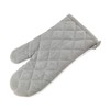 FACKELMANN 14298 - Guanto da forno, in cotone, colore: Bianco/Grigio