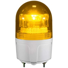 Nikkei VL09S-D12NY LED Rotating Light, DC 12V, Yellow, 1.9 lbs (0.43 kg)