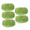 Tofficu 5 Rolls Cotton Yarn for Knitting and Crochet Soft