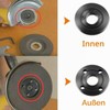 Set of 4 Replacement Parts Angle Grinder, Wrench Metal Lock