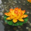 Superdream Water Floating Foam Large Lotus Flower for Pond Decor,
