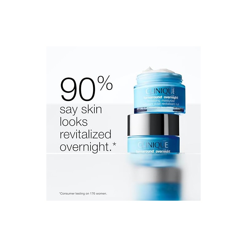 Clinique Turnaround Overnight Revitalizing Moisturizer Face Cream | Hydrating +