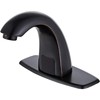 Luxice Oil Rubbed Bronze Touchless Bathroom Sink Faucet - Automatic