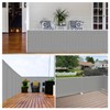 Bynbbur 2.5' x 25' Balcony Privacy Screen Deck Privacy Fence