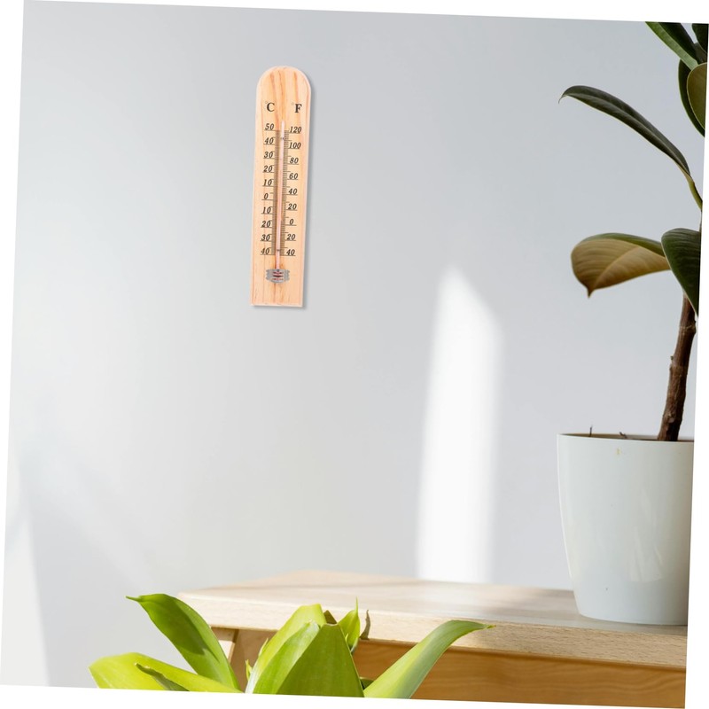 Kisangel 2pcs Thermometer Outdoor Temperature Gauge Outside Temperature Gauge Outdoor