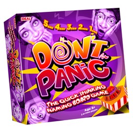 IDEAL | Don't Panic: The quick thinking naming board game! | Family Games | For 2+ Players | Ages 8+